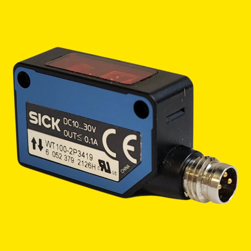 Sick Wt100-2p3419 6052379 Sensor Fotoeléctrico Pnp