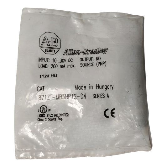Allen-bradley 871zt-mb3np12-d4 Sensor De Prox. Inductivo