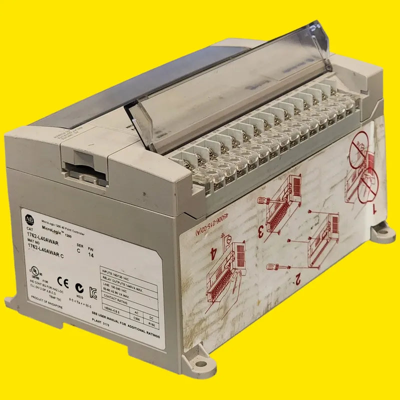 Allen-bradley 1762-l40awar Controlador Plc Micrologix