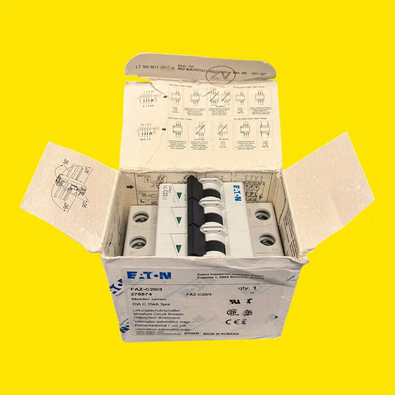 Eaton Faz-c20/3 Interruptor Termomagnético Tripolar