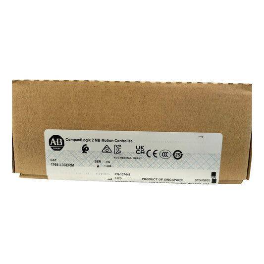 Allen-bradley 1769-l33erm Compactlogix 2 Mb Motion Controlle