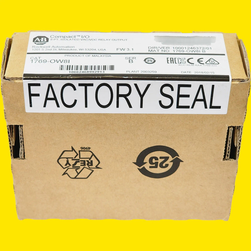 Allen Bradley 1769-ow8i Modulo Salida Rele 8 Pt Aislado