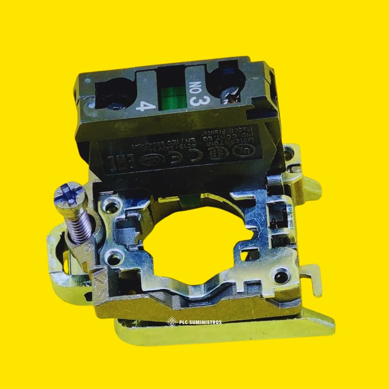 Schneider Electric Xb4 Bs8442 Botón  De Parada De Emergenci Negro