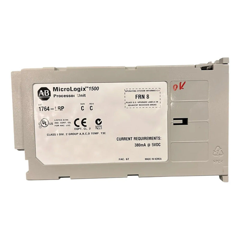Allen-bradley 1764-lrp Controlador Plc Micrologix 1500