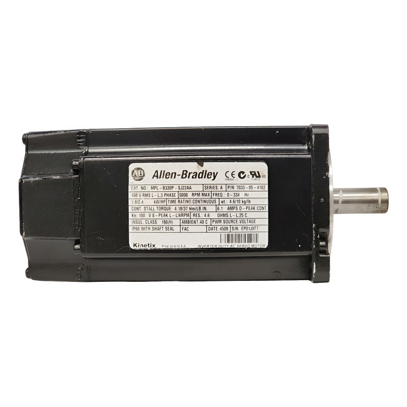 Allen-bradley Mpl-b330p-sj22aa Servo Motor Kinetix