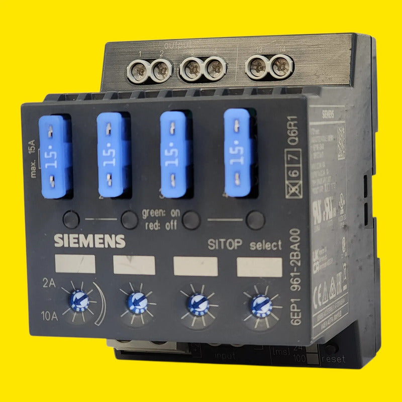 Siemens 6ep1 961-2ba00 Módulo De Redundancia Sitop