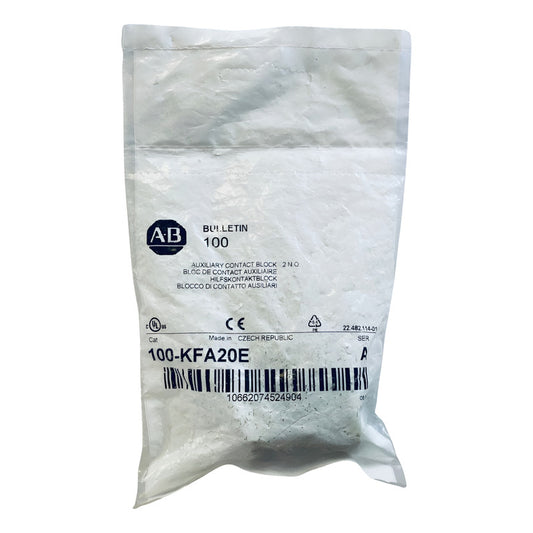 Allen Bradley 100-kfa20e Módulo De Contacto Auxiliar Frontal