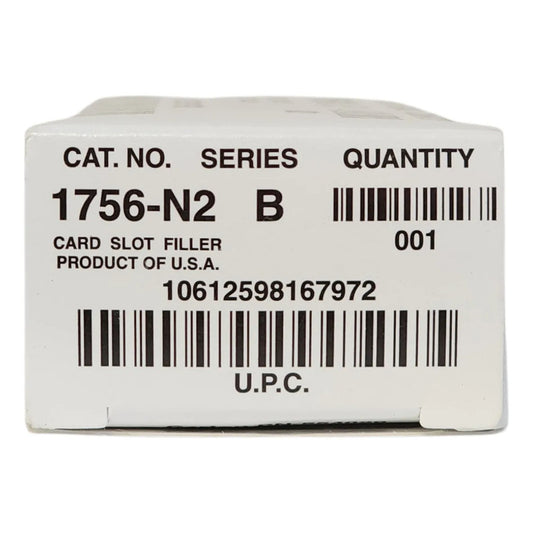 Allen Bradley 1756-n2 Cubierta Para Controllogix Original