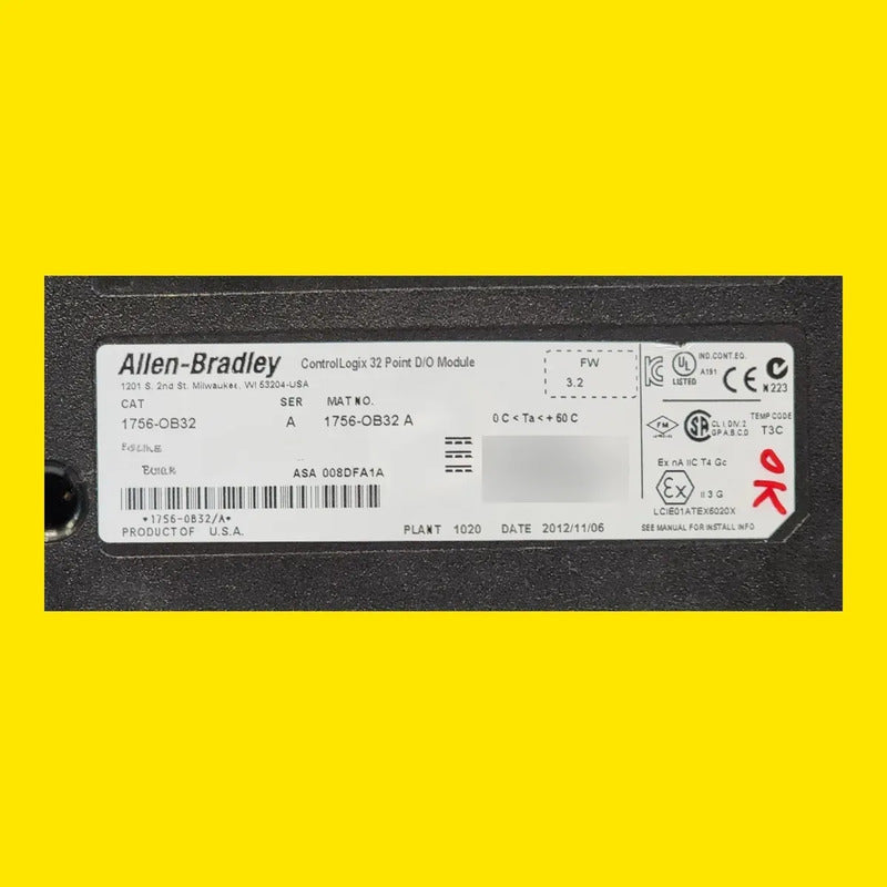 Allen-bradley 1756-ob32 Módulo De Salidas Digitales Dc
