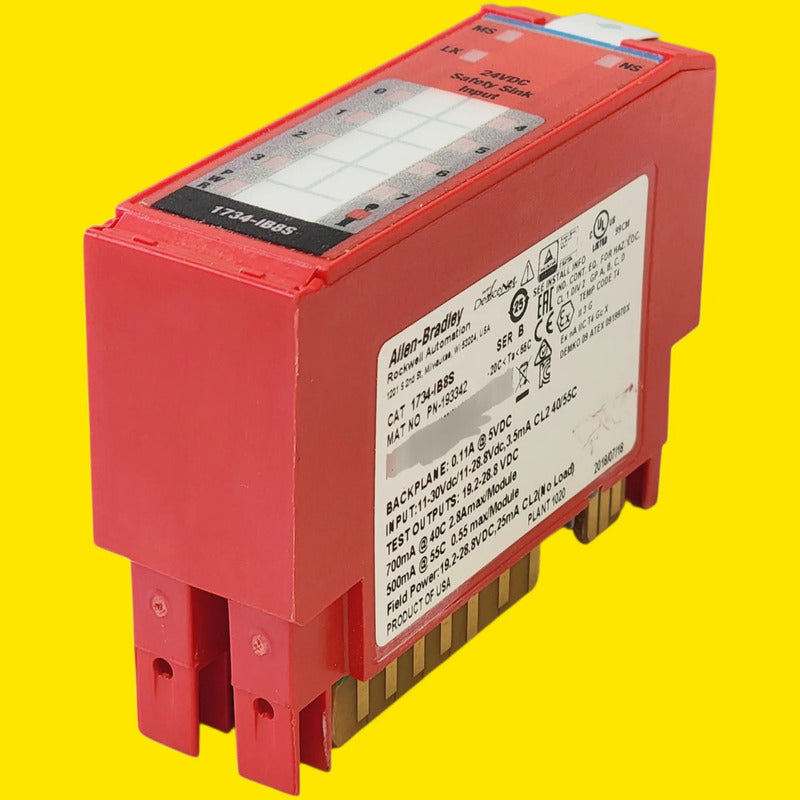 Allen-bradley 1734-ib8s Módulo De Seguridad Guard I/o