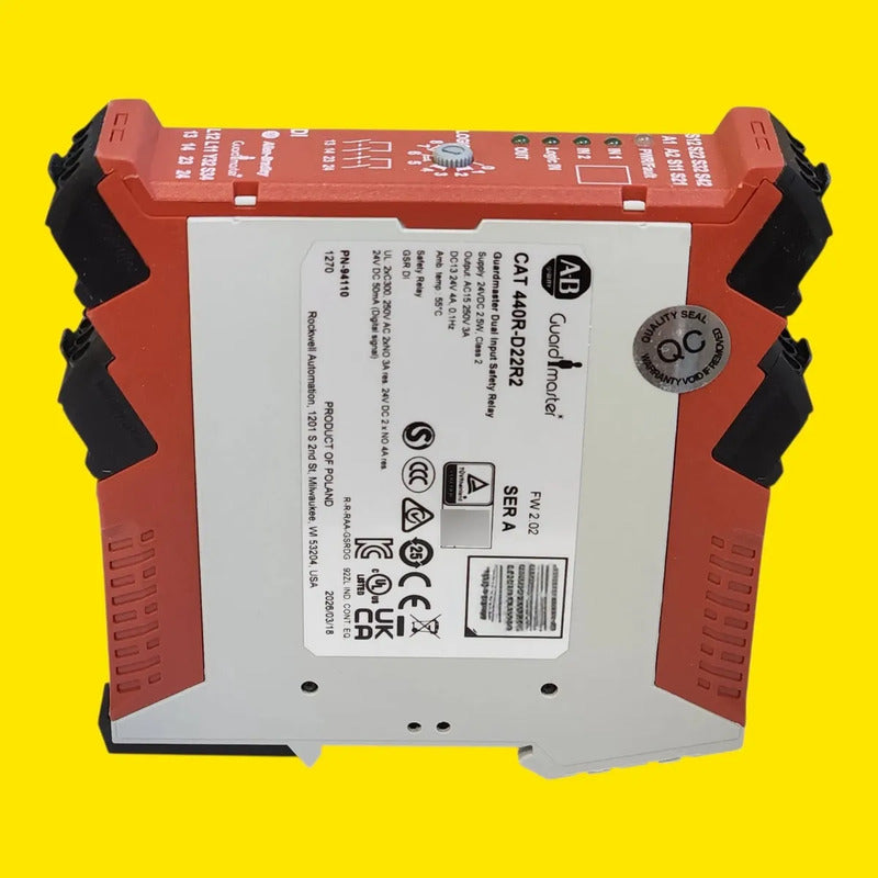 Allen-bradley 440r-d22r2 Relevador De Seguridad Guardmaster