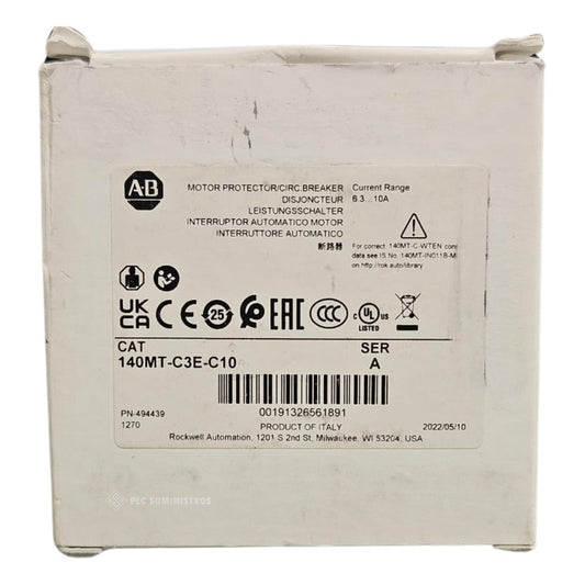Allen Bradley - Allen-bradley 140mt-c3e-c10 Guardamotor