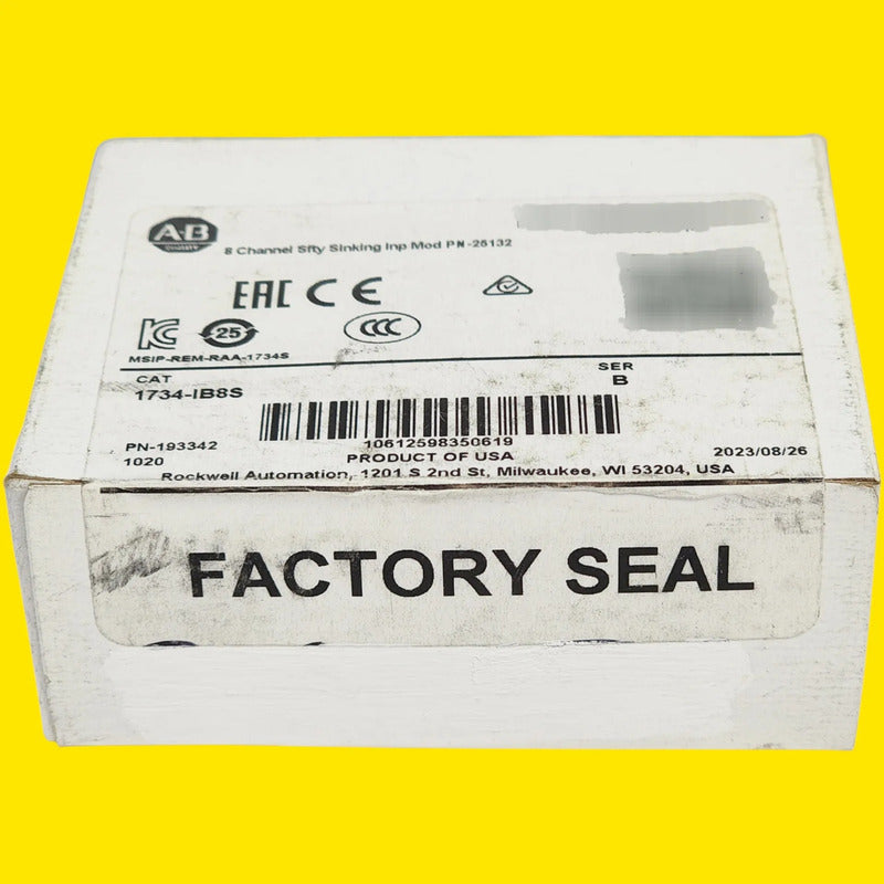 Allen-bradley 1734-ib8s Módulo De Entrada De Seguridad