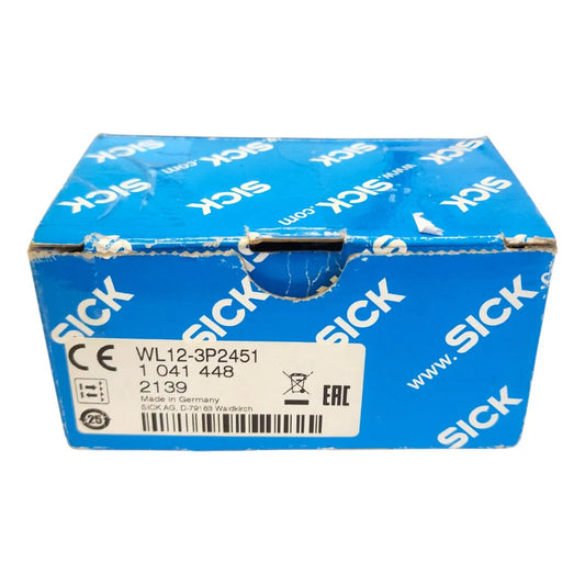 Welding Wl12-3p2451 Sensor Fotoeléctrico Sick 3 Pines 24v Dc