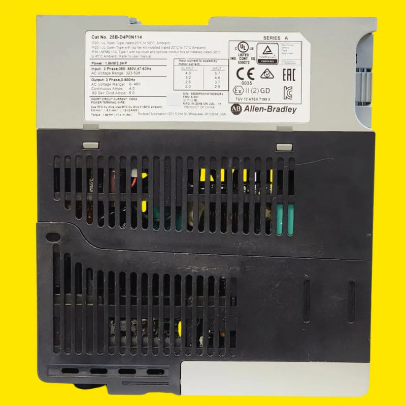 Allen-bradley 25b-d4p0n114 Variador De Frecuencia