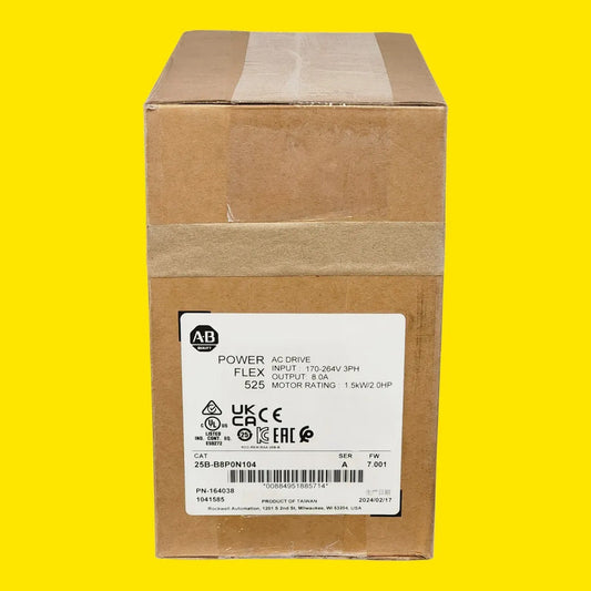 Variador Allen-bradley 25b-b8p0n104 Powerflex 525 2hp 240v
