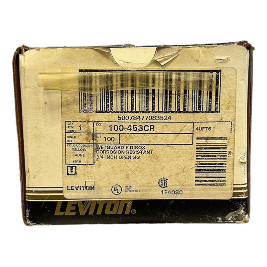 Leviton 100-453cr Wetguard F.d Box Corrosion Resistant