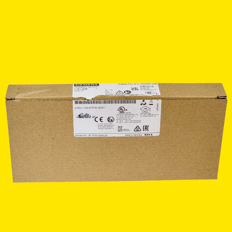 Siemens 6dl1193-6tp00-0dh1 Bloque De Terminales 32 Push-in