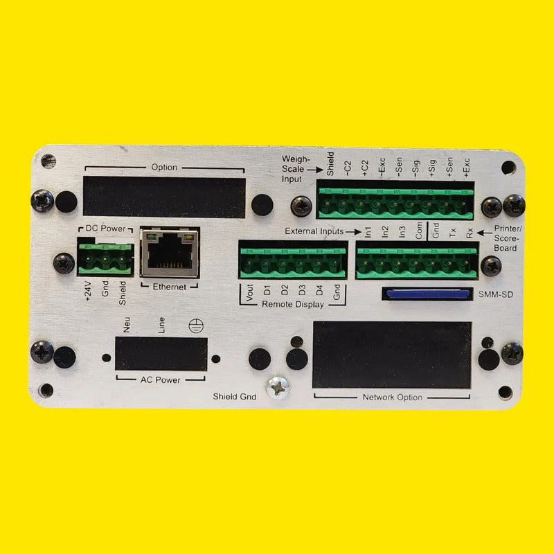 Indicador De Peso Hardy Hi4050-dr-dc-eip-n2-n3 Ethernet/ip Plateado
