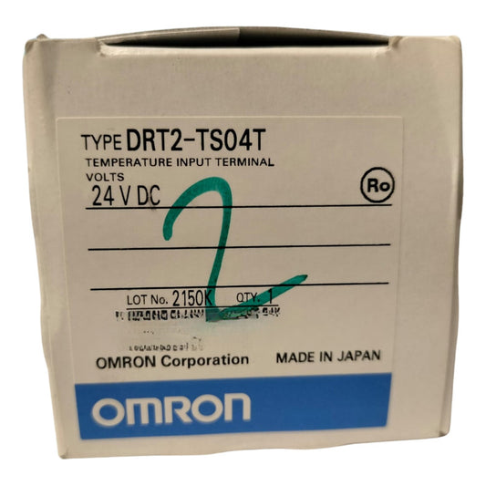 Omron Drt2-ts04t Terminal De Entrada De Temp.