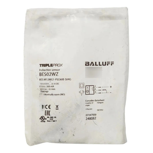 Balluff Bes02wz Bes M12mg1-psc60b-s04g Sensor Inductivo