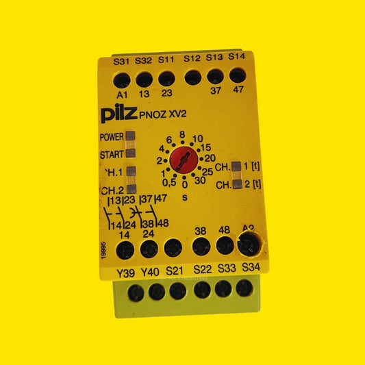 Pilz Pnoz Xv2 30/24vdc 2n/o 2n/o T 774500 Rele De Seguridad