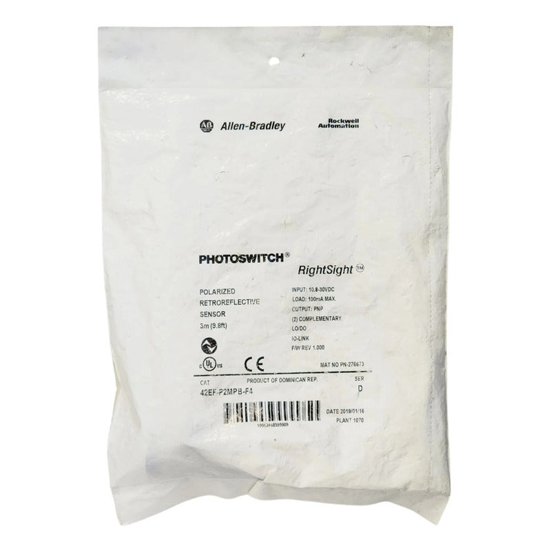 Allen-bradley 42ef-p2mpb-f4 Sensor Fotoeléctrico