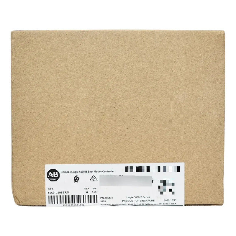 Controlador Plc 5069-l306erm Allen Bradley Compactlogix