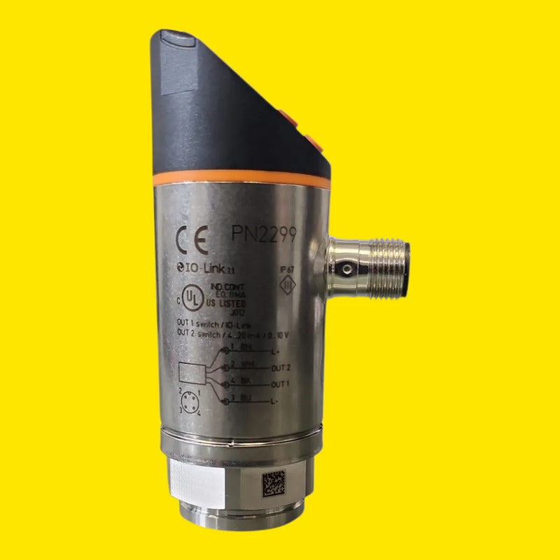 Ifm Pn2299 Sensor De Presión Y Vacío -1 A 1 Bar Io-link