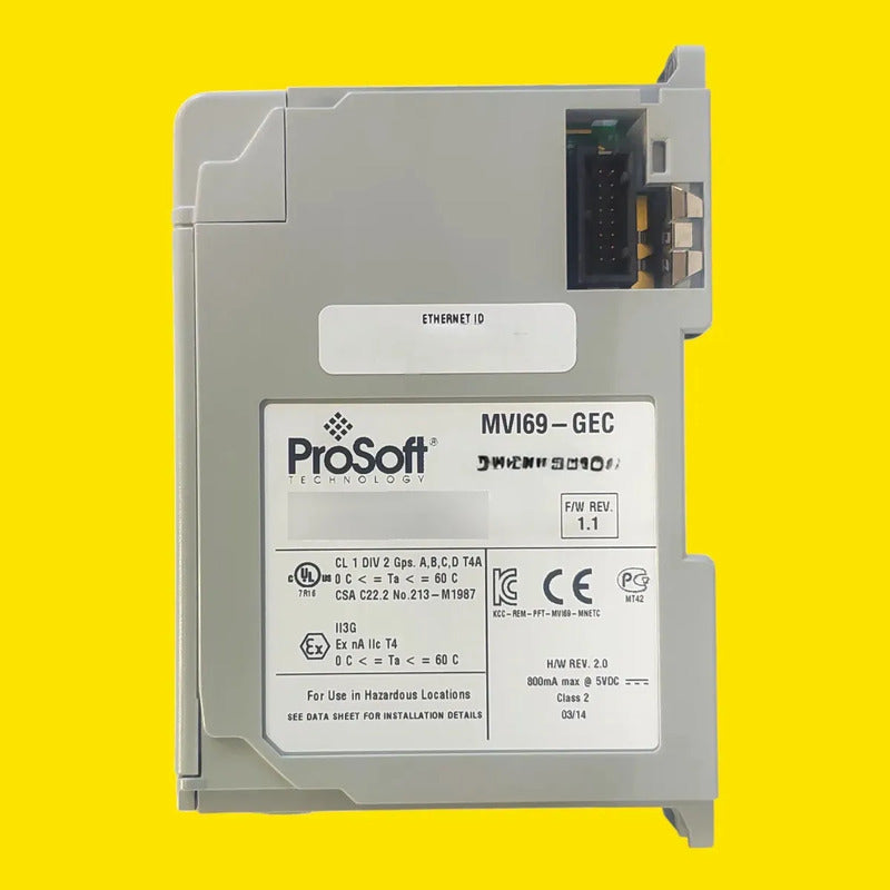 Prosoft Mvi69-gec Módulo Comunicación Ethernet Compactlogix