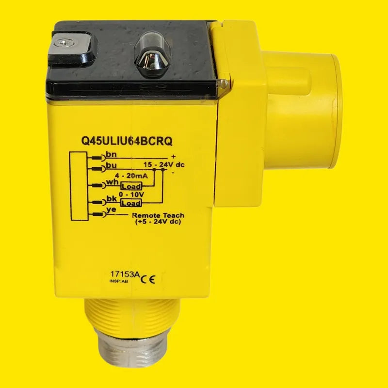 Banner Q45uliu64bcrq 47557 Sensor Ultrasonico Analogico