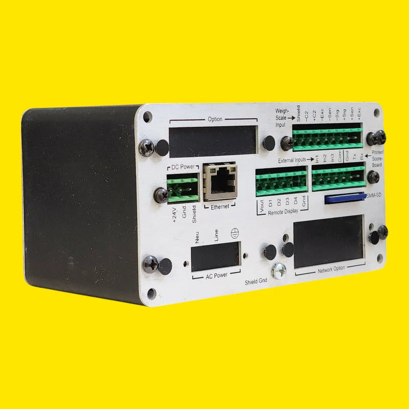 Indicador De Peso Hardy Hi4050-dr-dc-eip-n2-n3 Ethernet/ip Plateado