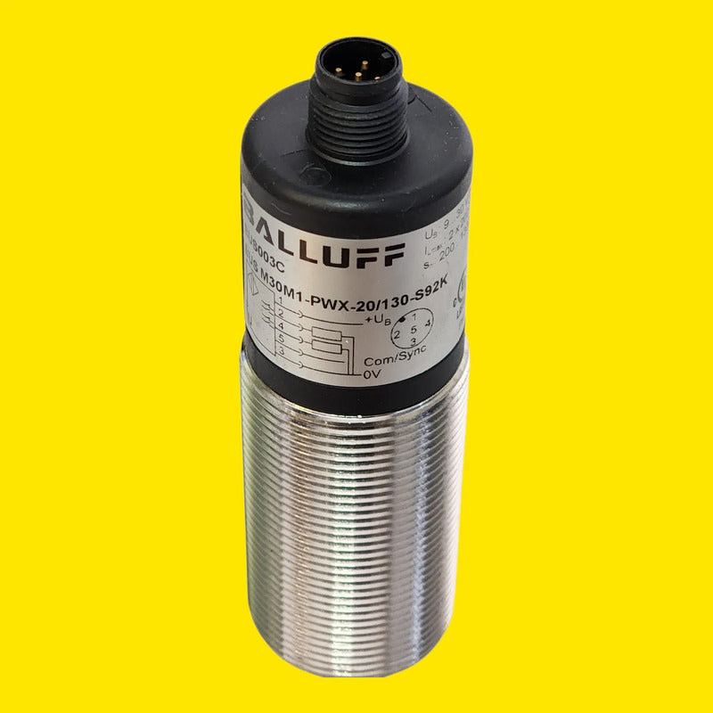 Balluff Bus003c Sensor Ultrasonico M30 Io-link Pnp Ip67 Indu