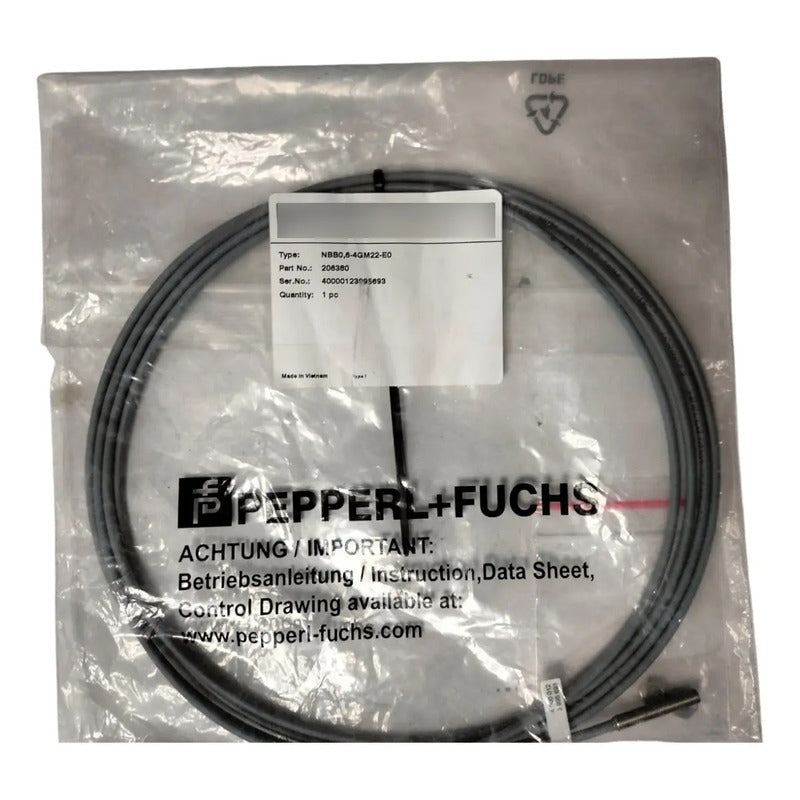 Pepperl+fuchs Nbb0,6-4gm22-e0 206380 Sensor Inductivo