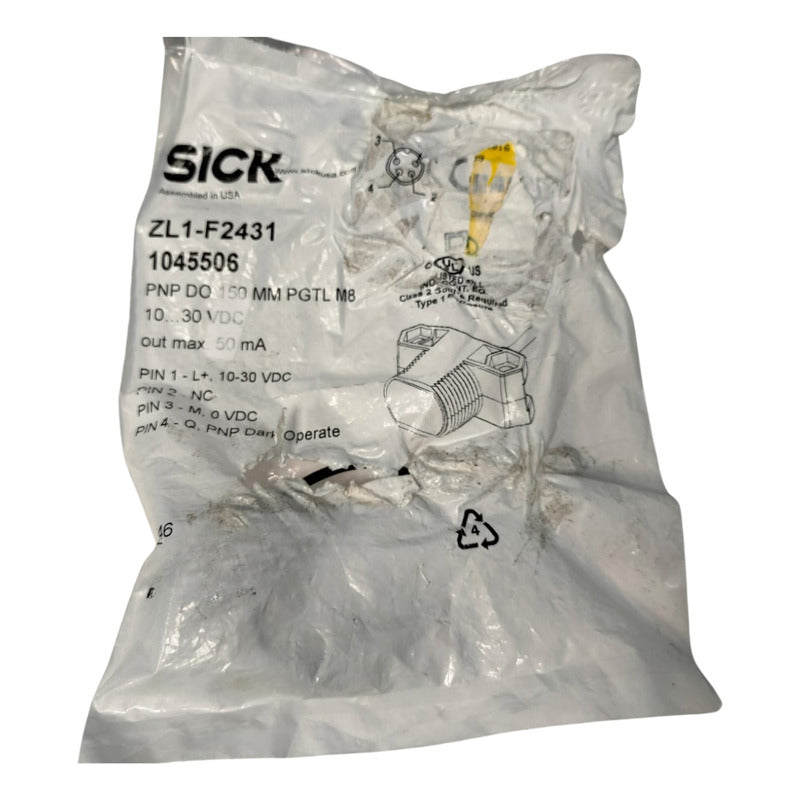 Sick Zl1-f2431 1045506 Sensor Foto Electrico