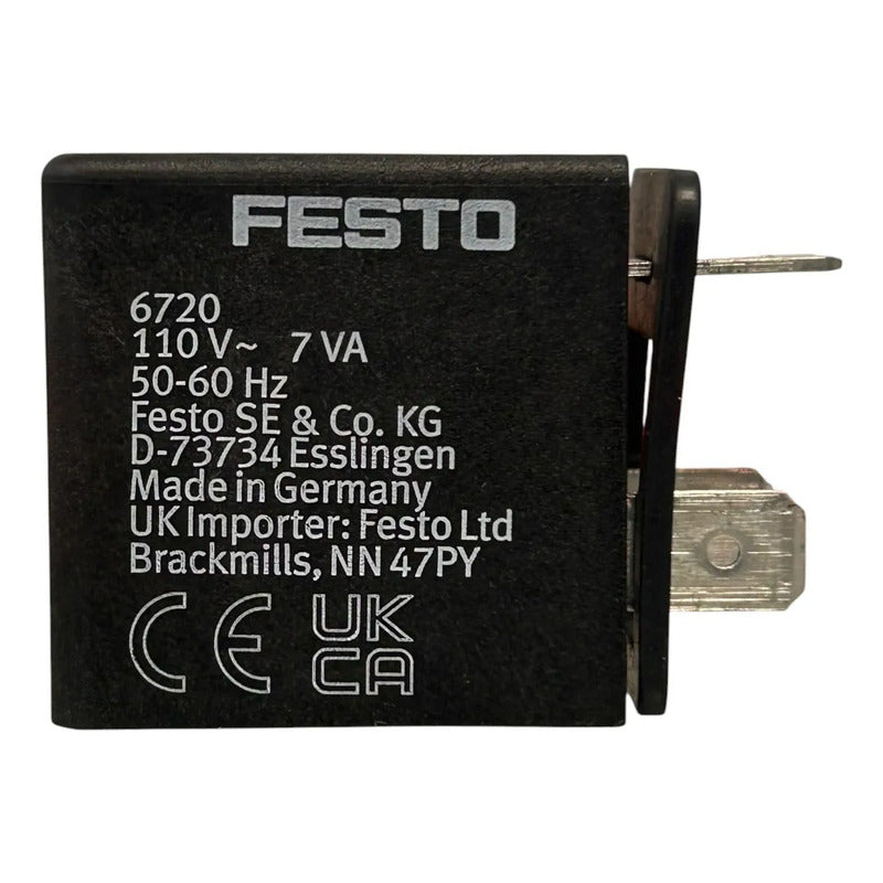 Festo Msfw-110-50/60 Bobina Para Válvula Solenoide