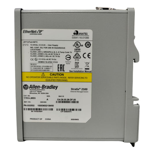 Allen Bradley 1783-lmss Ethernet Managed Switch
