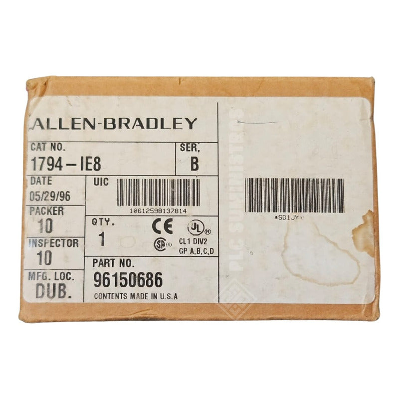 1794-ie8 Flex Allen-bradley Entradas Analógicas 8 Canales