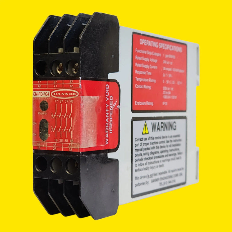 Banner Em-fd-7g4 55724 Modulo De Extension Seguridad
