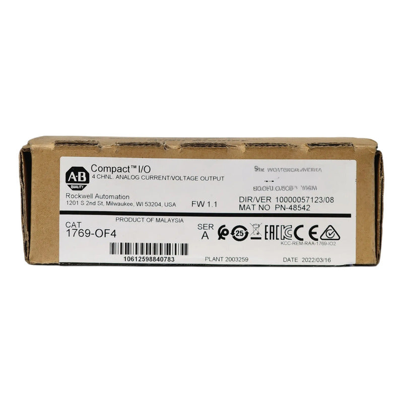 Allen-bradley 1769-of4 Módulo Salidas Analógicas Plc