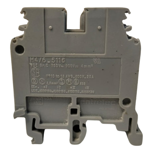 Entrelec M476-5116 Bloque Terminal 7 Pzs