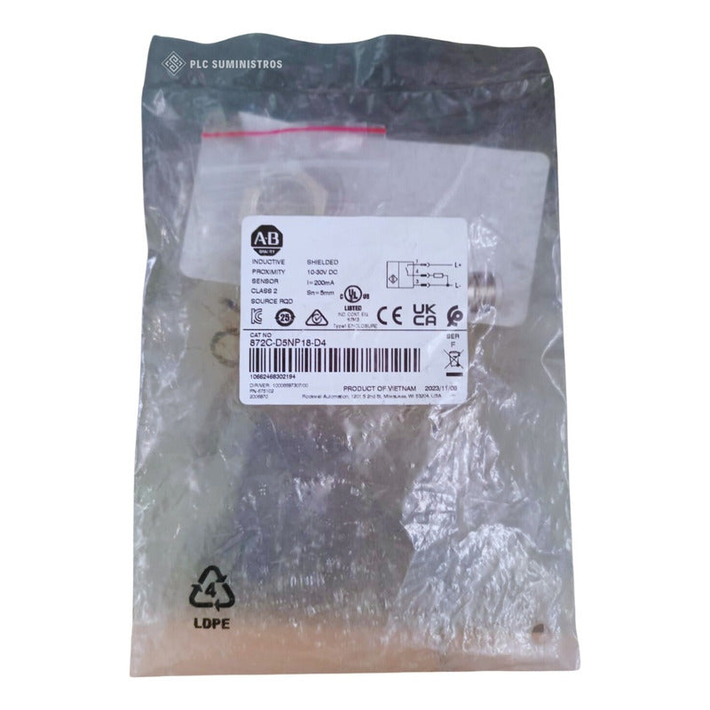 872c-d5np18-d4 Sensor De Proximidad Allen- Bradley