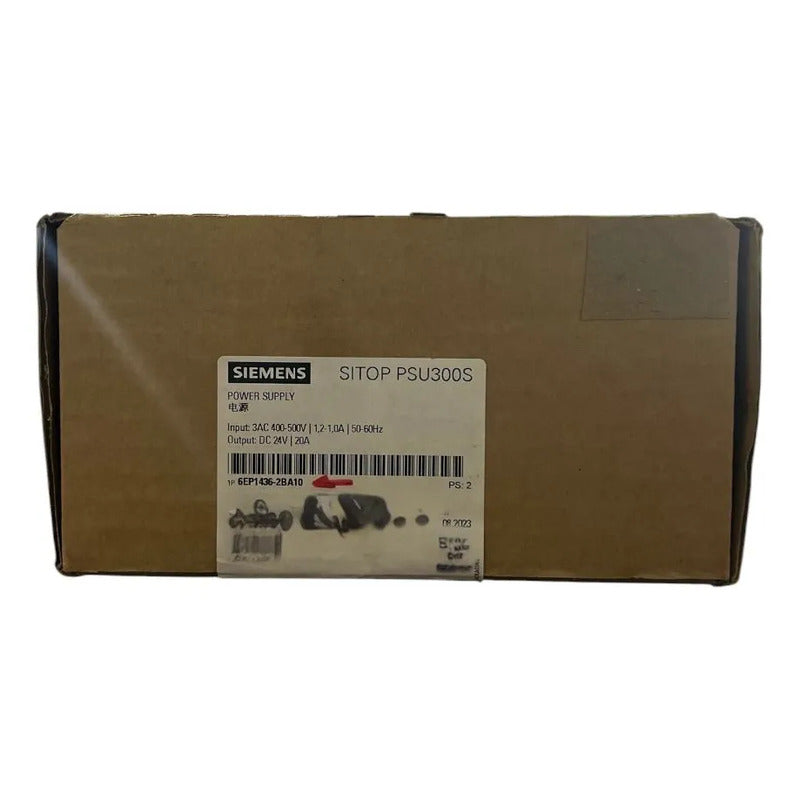 Siemens 6ep1436-2ba10 Sitop Modular 24v 20a Fuente