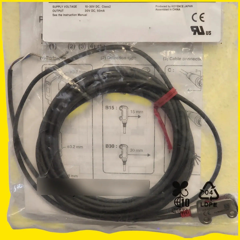 Keyence Pr-mb30n3 Sensor Fotoeléctrico 30 Mm