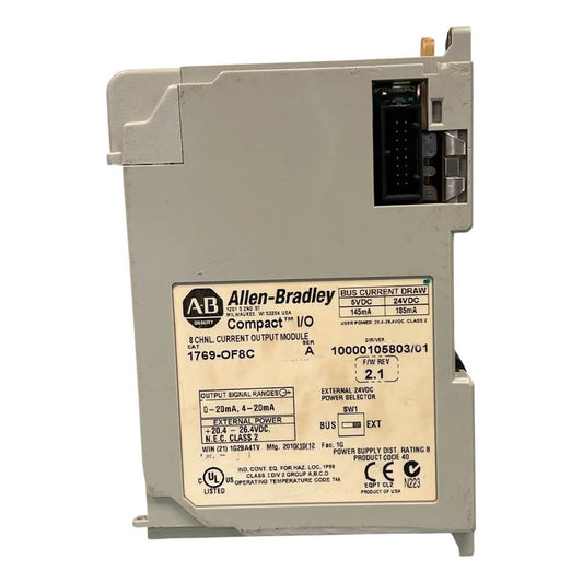 Allen-bradley 1769-of8c Módulo Salida Analógica Plc