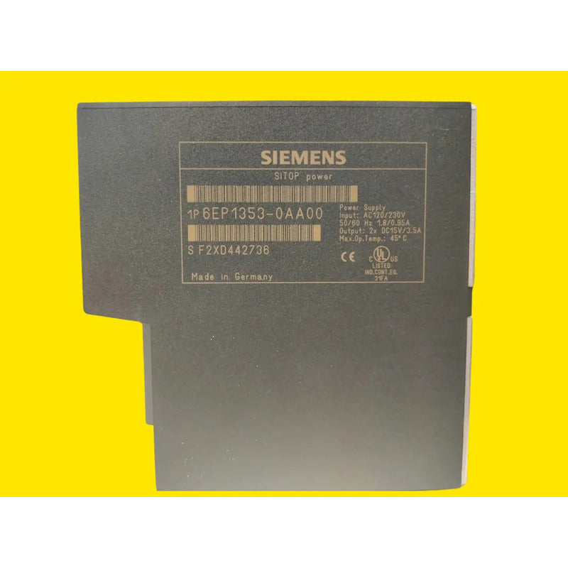 Siemens 6ep1353-0aa00 Sitop Power Dual