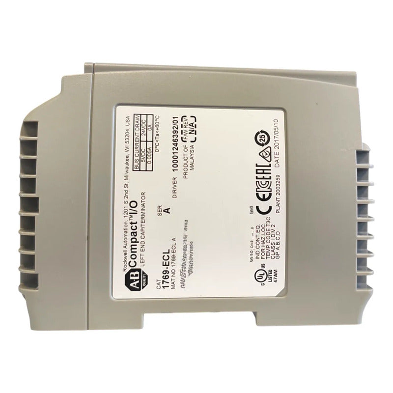 1769-ecl Compactlogix | Tapa Izquierda De Extremo De Bus