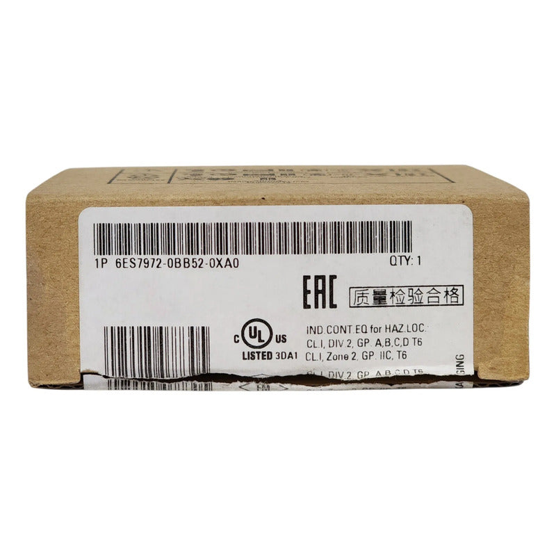 Siemens 6es7 972-0bb52-0xa0 Conector Bus Profibus