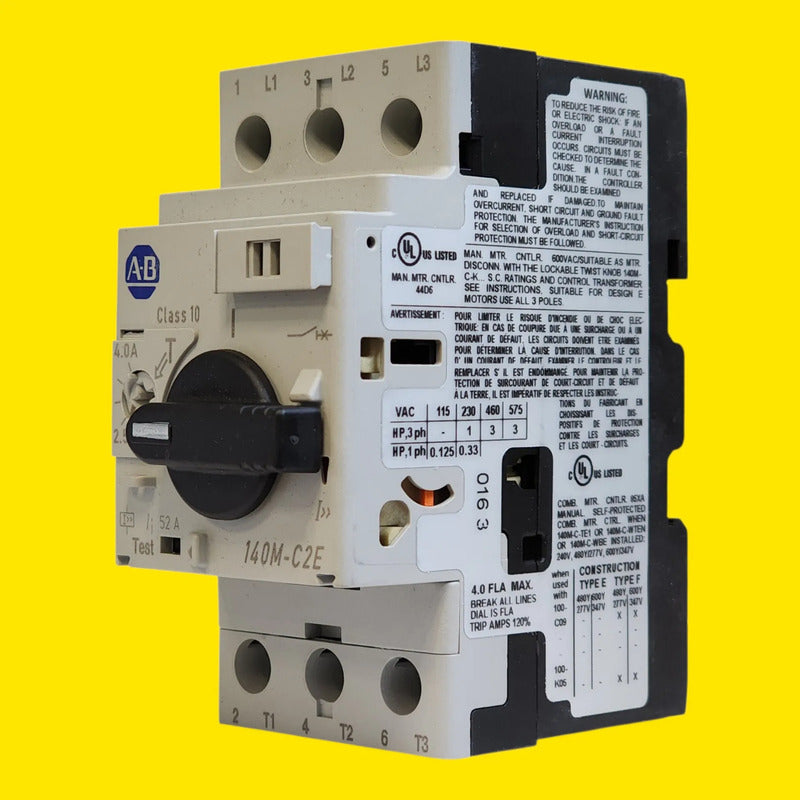 140m-c2e-b40 Allen-bradley Interruptor  Guardamotor 2.5-4a