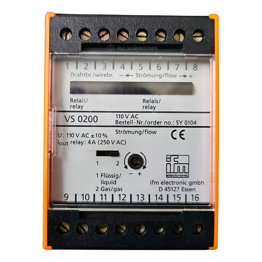 Ifm Efector Vs0200 Control Monitor Electrico
